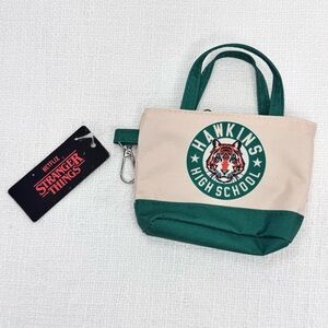 NEW Target Bullseye Playground Stranger Things Mini Toe Bag Keychain